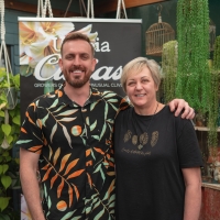 Co-owners of Utopia Clivias Carrie and her son, Luke Kruger
